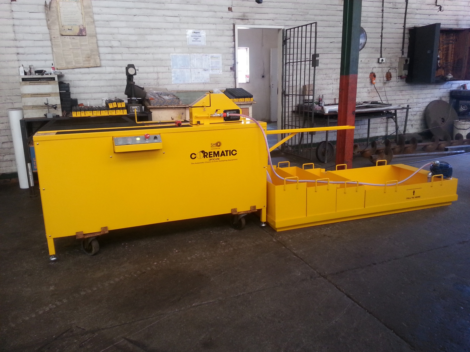 Automatic Core Saw With Settling Tank