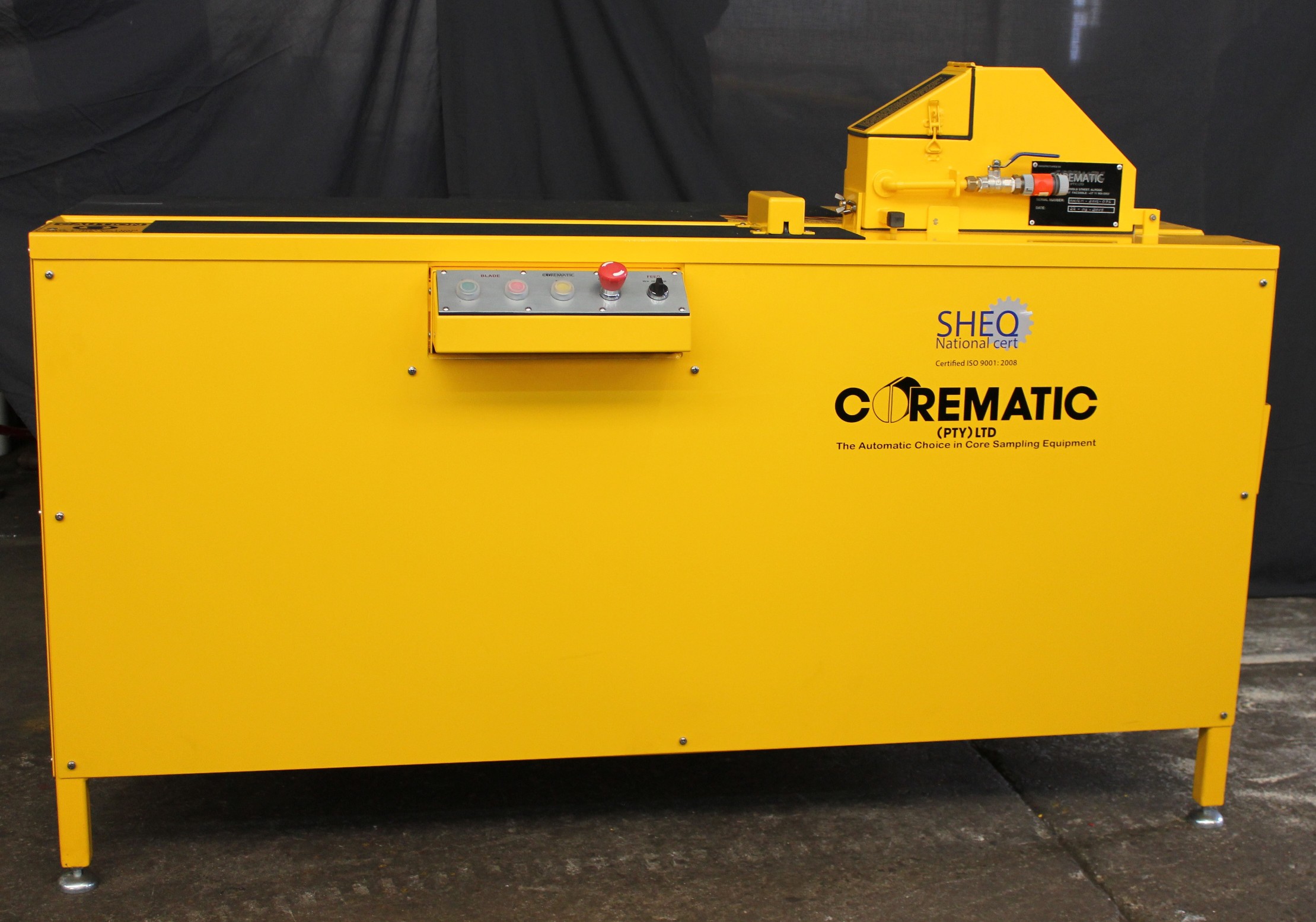 The Corematic Auto Core Saw 